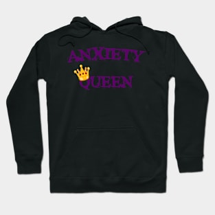 Anxiety Queen Crown Hoodie